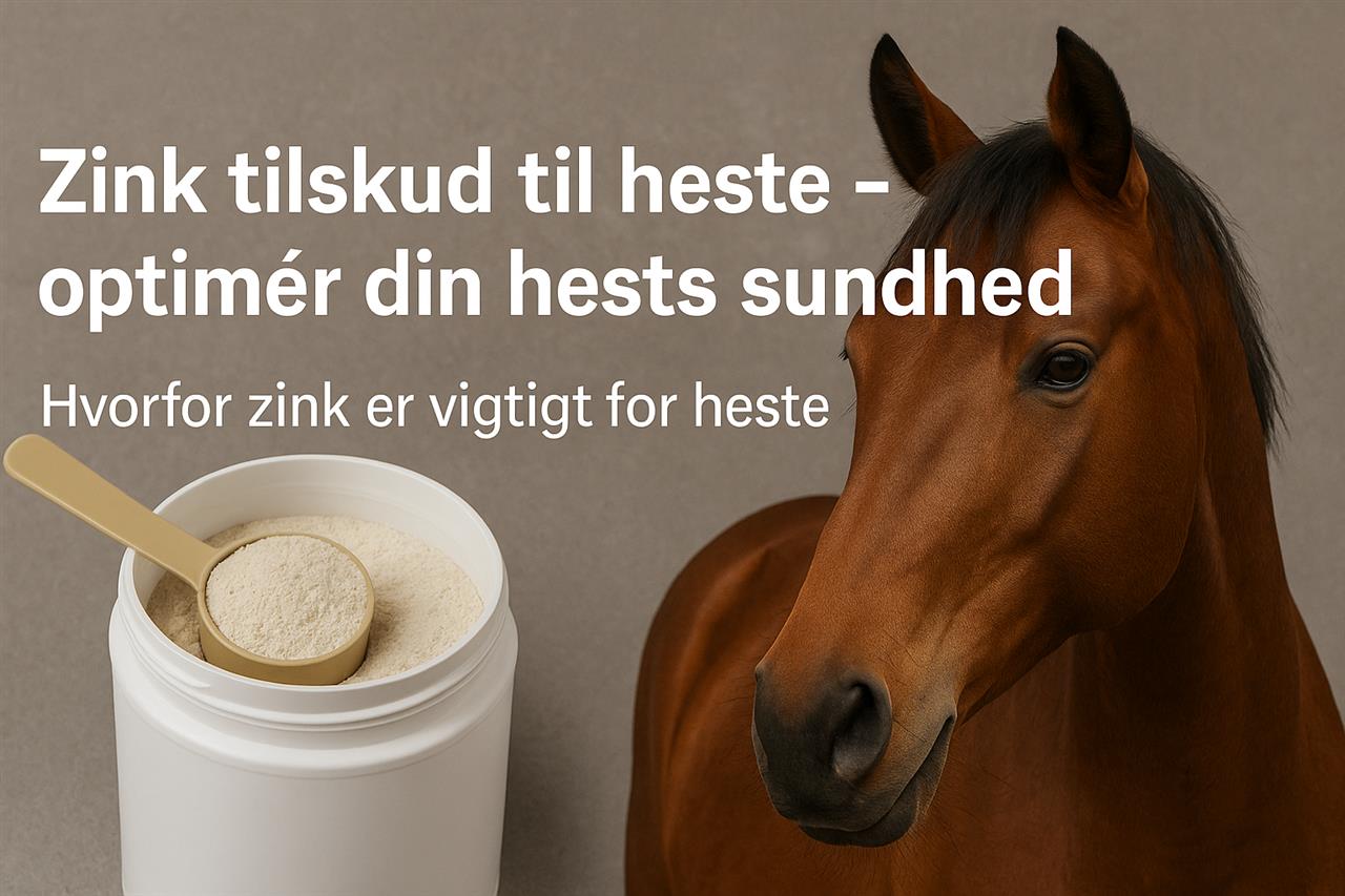 Zink til heste - en vigtig del af din hests kost