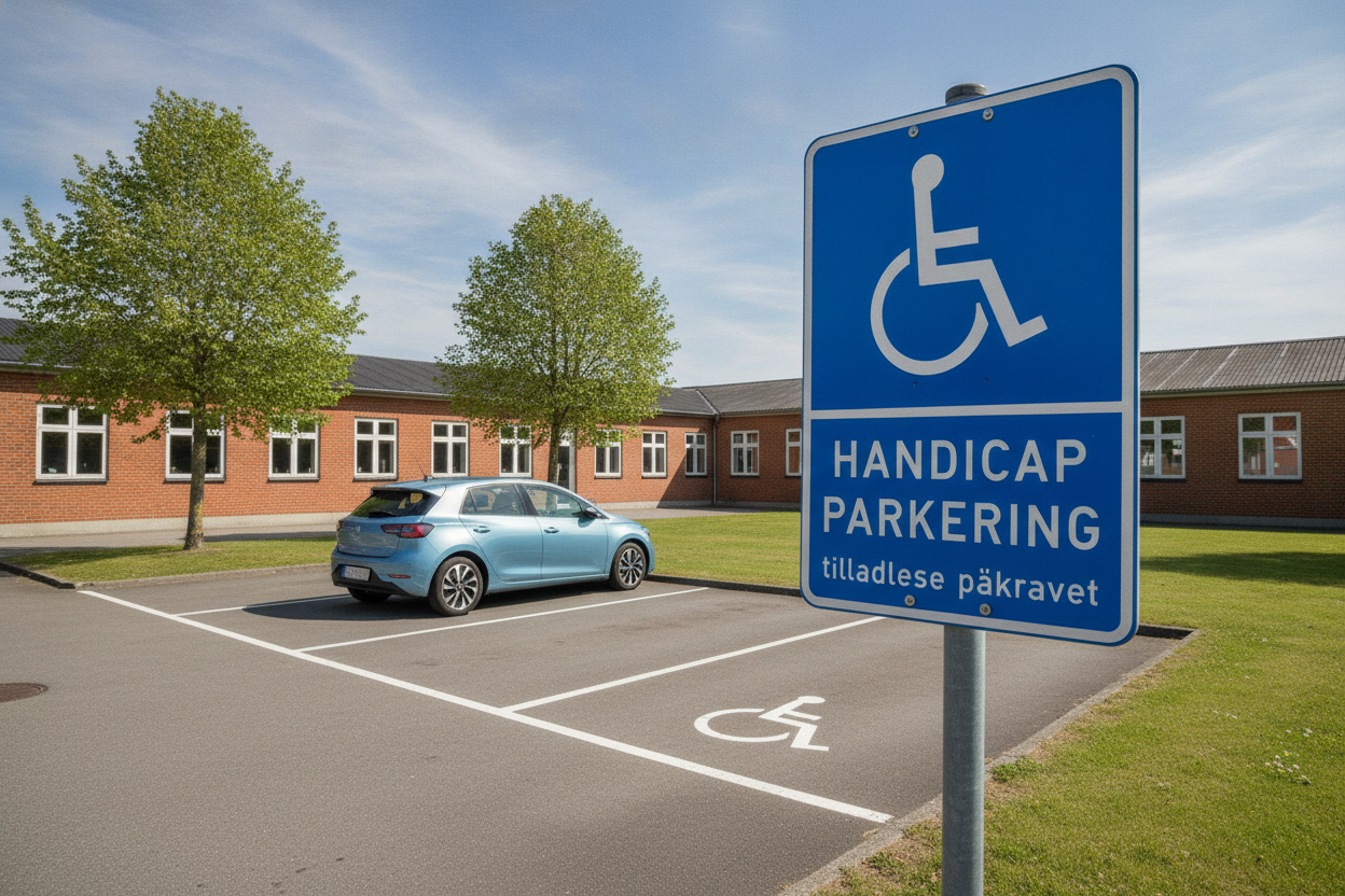Alt du skal vide om et handicap parkering skilt: Regler, krav og opsætning